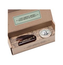Captain Fawcett Expedition Mo Wax and Folding Moustache Comb set