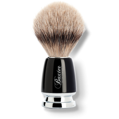 Black Silver Tip Badger Hair Shave Brush