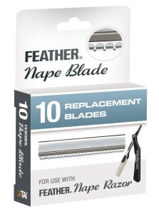 Feather Nape Razor Replacement Blades - 10