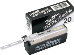 Feather Professional Single Injector Cartridge 20 Blades