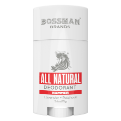 Bossman All Natural Deodorant - Hammer - 75g