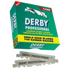 Derby Professional Single Edge Blades (1 box = 100 blades)
