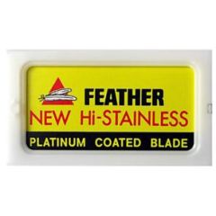 Feather Hi-Stainless Double Edged Blades - 5