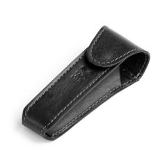 Muhle  leather pouch for traveling, black