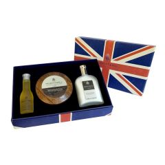Truefitt & Hill Sandalwood Gift set 3 piece - Aftershave Balm & Shaving Soap & Pre-shave Oil